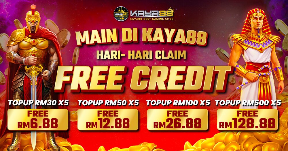 4D Lotto daily free credit bonus tiers chart on Kaya88 gaming site 3ss.it.com