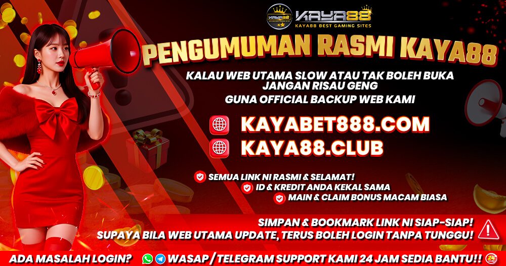 4d lotto Malaysia official backup link notice listing kayabet888.com and kaya88.club